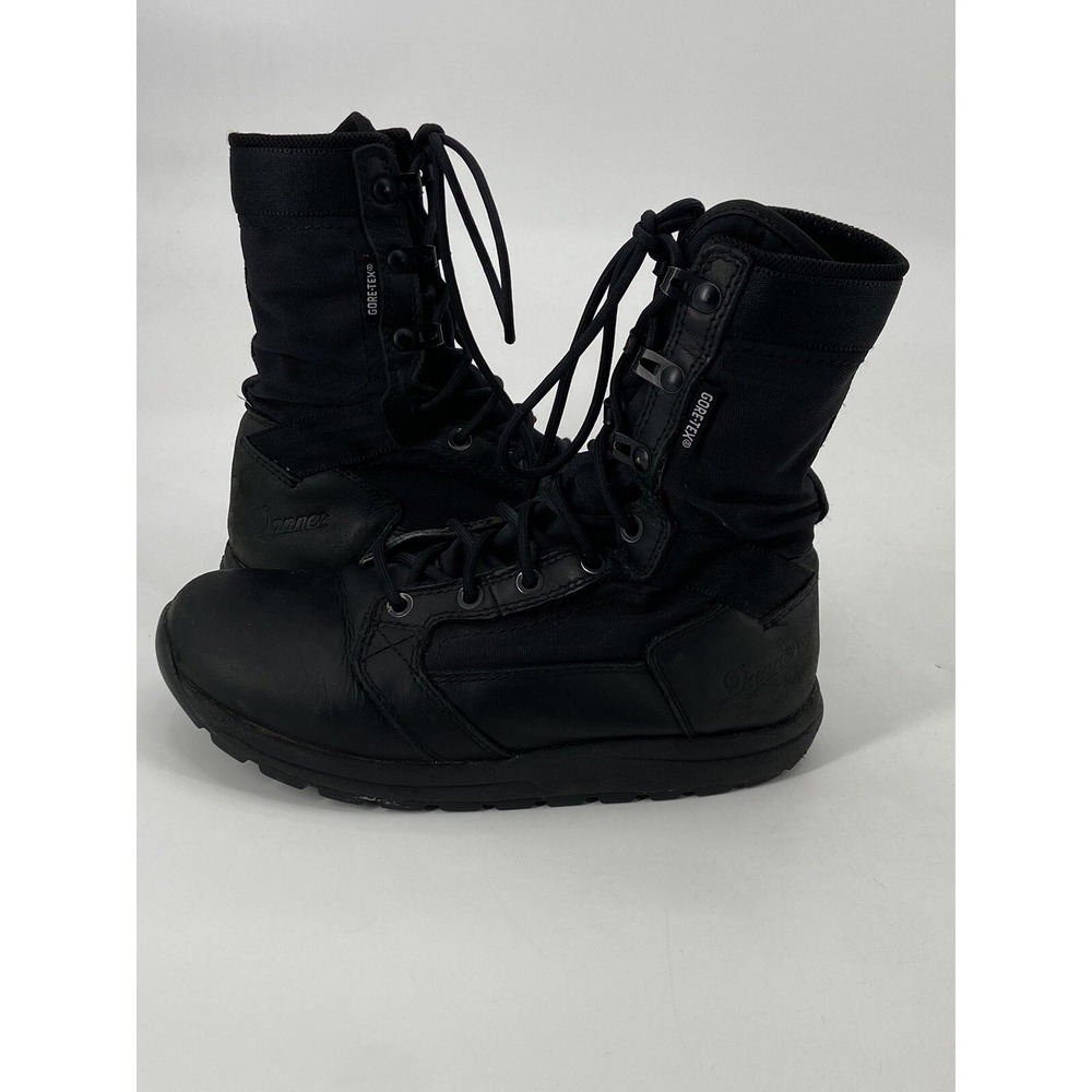 Danner Tachyon GTX‎ GORE-TEX Black 8" Leather Military Boots Men's Size 5.5D